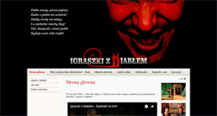 Desktop Screenshot of igraszkizdiablem.wdesk.pl