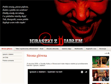 Tablet Screenshot of igraszkizdiablem.wdesk.pl